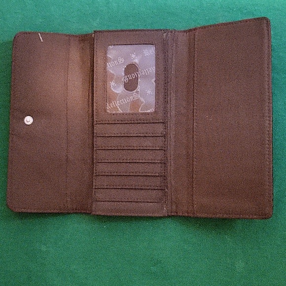Brown "Reflections" Wallet - Picture 5 of 6